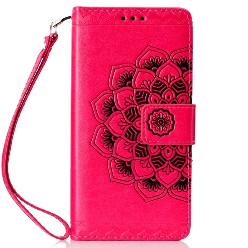 Pokrowce Huawei P30 Lite Szary Czarny Elegancka Mandala