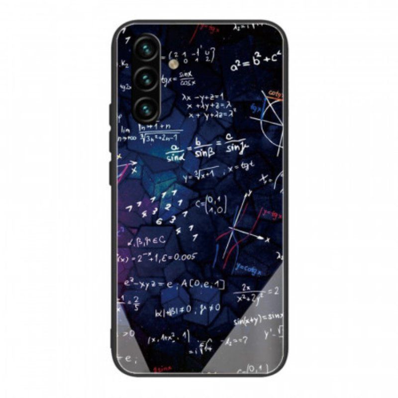 Etui do Samsung Galaxy A13 5G / A04s Obliczenia Matematyczne Ze Szkła Hartowanego