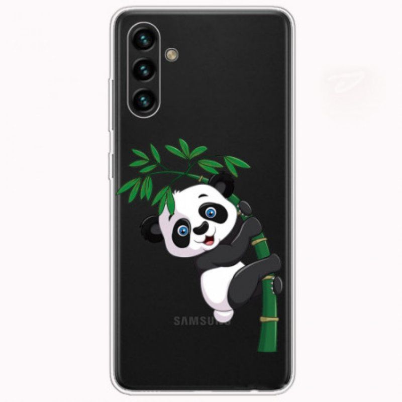 Etui do Samsung Galaxy A13 5G / A04s Panda Na Bambusie