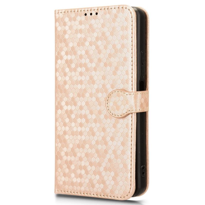 Etui Folio Oppo Reno 12 5g Błyszczące Punkty Etui Ochronne