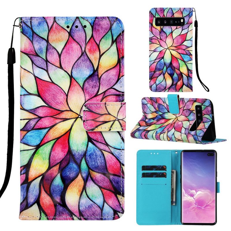 Etui Folio Samsung Galaxy S10 5G Kolor Optyczny Etui Ochronne