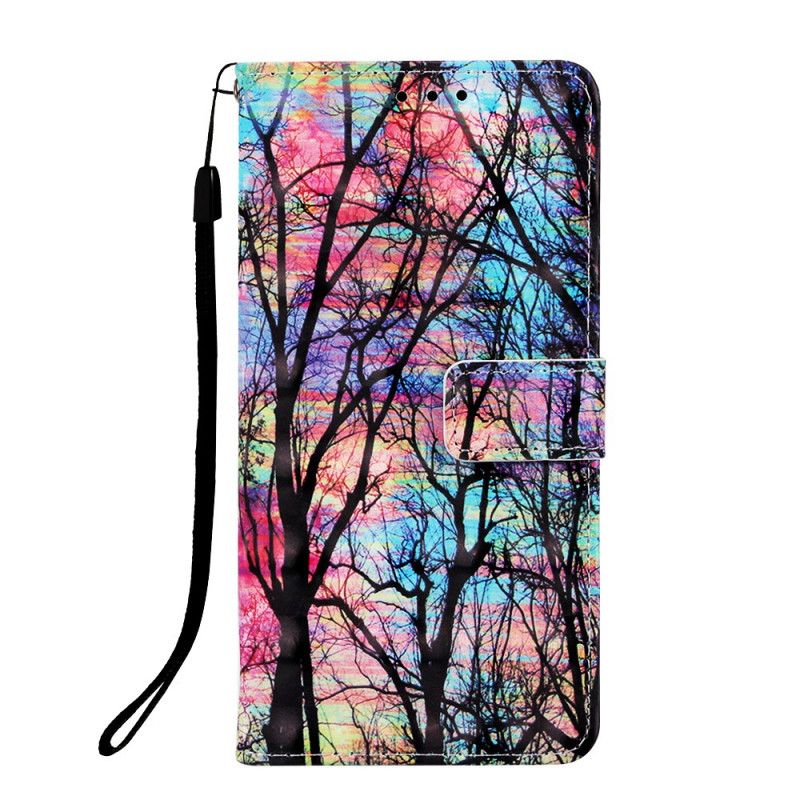 Etui Folio Samsung Galaxy S10 5G Kolorowy Las Etui Ochronne