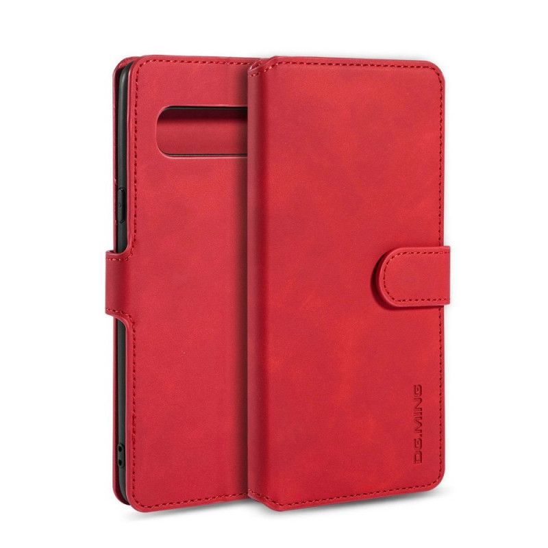 Etui Folio Samsung Galaxy S10 5G Szary Czarny Dg.Ming Etui Ochronne