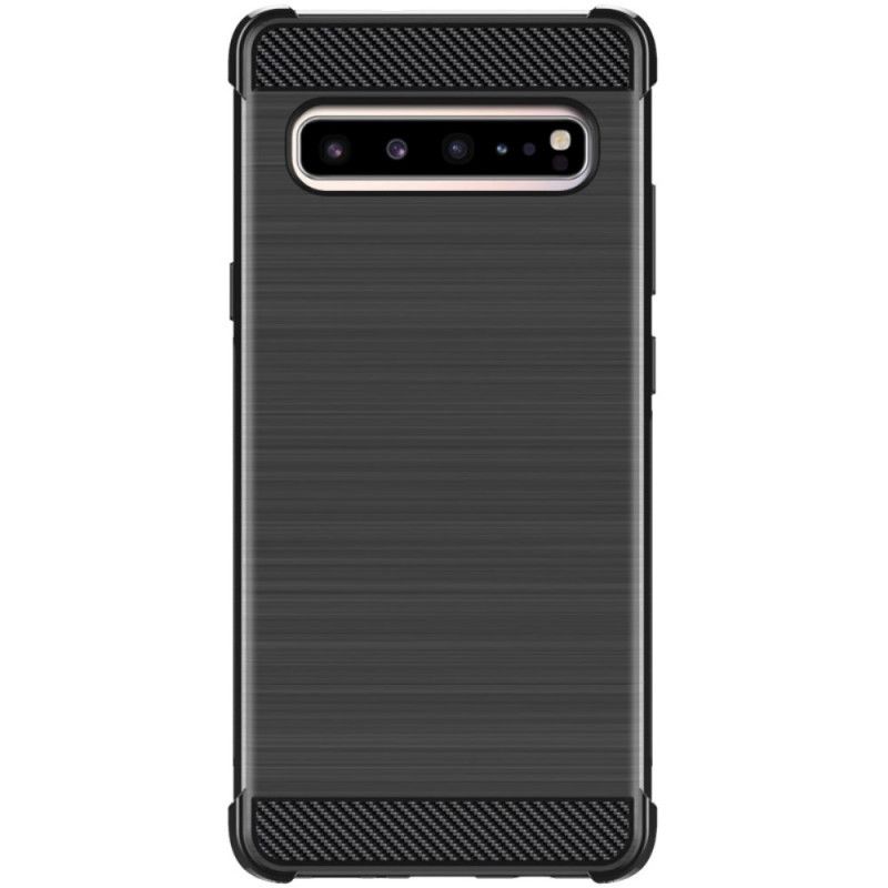 Etui Samsung Galaxy S10 5G Szczotkowane Włókno Węglowe Imak Etui Ochronne