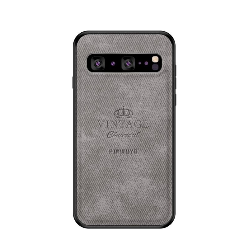 Futerały Samsung Galaxy S10 5G Brązowy Szary Etui na Telefon Honorowy Rocznik Pinwuyo