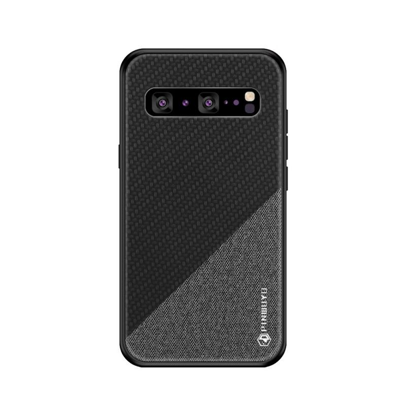 Futerały Samsung Galaxy S10 5G Magenta Czarny Etui na Telefon Pinwuyo Seria Honorowa