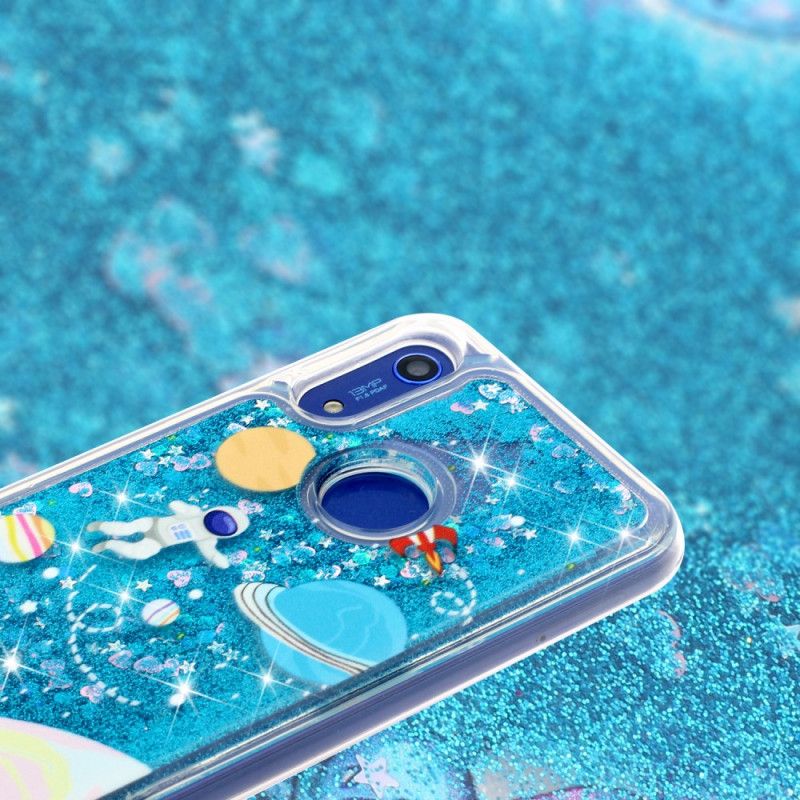 Etui Honor 8A Brokat Astronauta Etui Ochronne