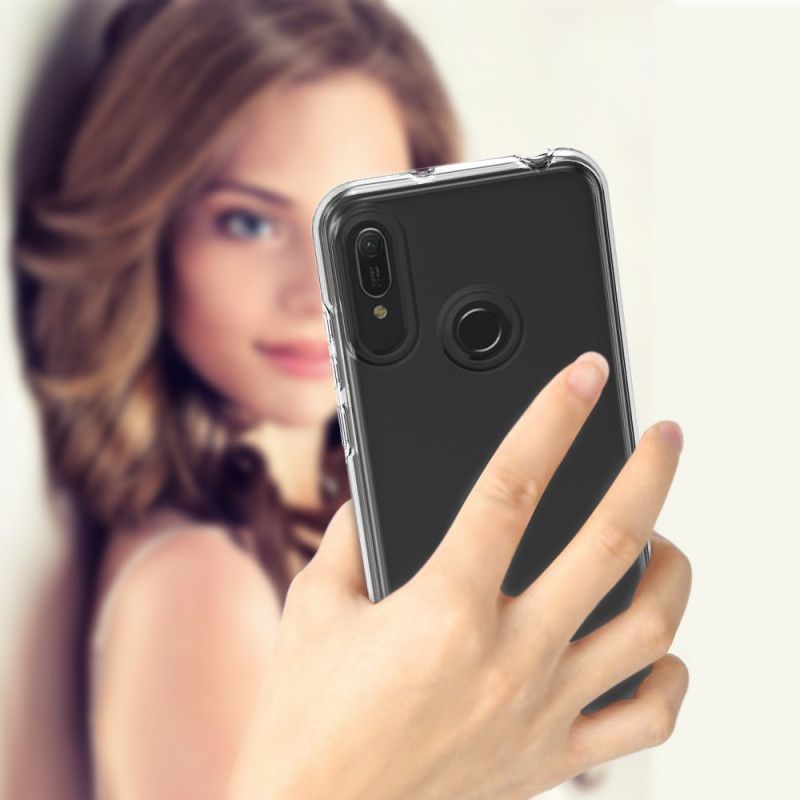 Etui Honor 8A Przezroczysty Elastyczny Silikon