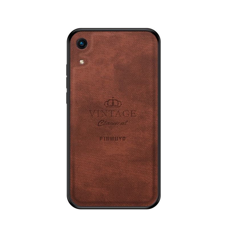 Etui Honor 8A Szary Czarny Honorowy Rocznik Pinwuyo