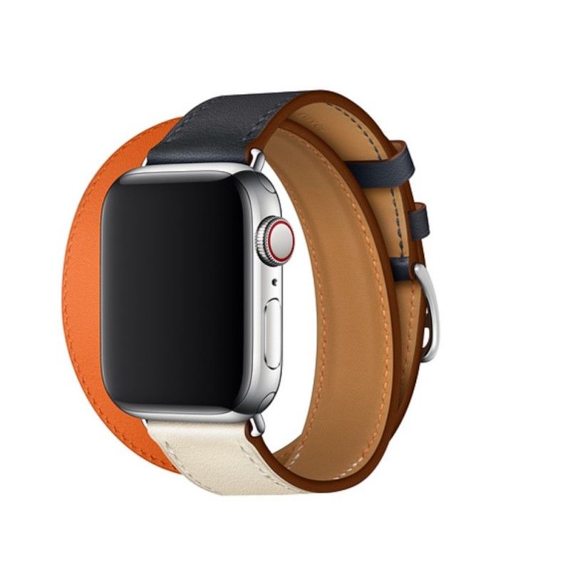 Pasek Do Zegarka Apple 40/38 Mm Ze Skóry W Dwóch Kolorach