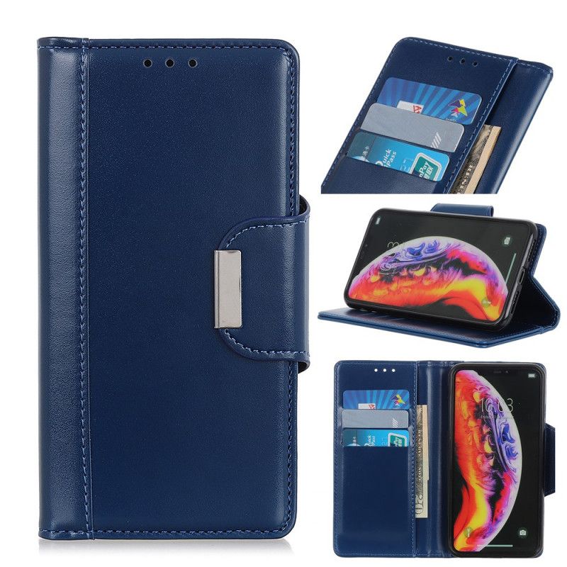 Etui Folio Xiaomi Mi A3 Zapięcie Eleganckie Ze Sztucznej Skóry