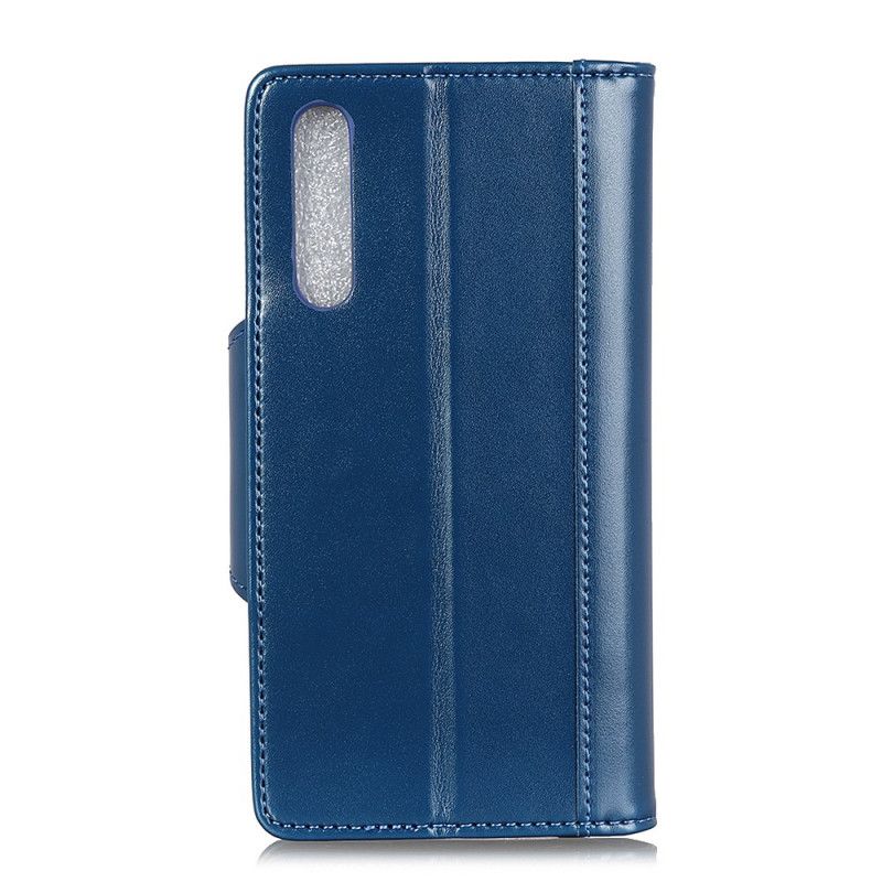 Etui Folio Xiaomi Mi A3 Zapięcie Eleganckie Ze Sztucznej Skóry