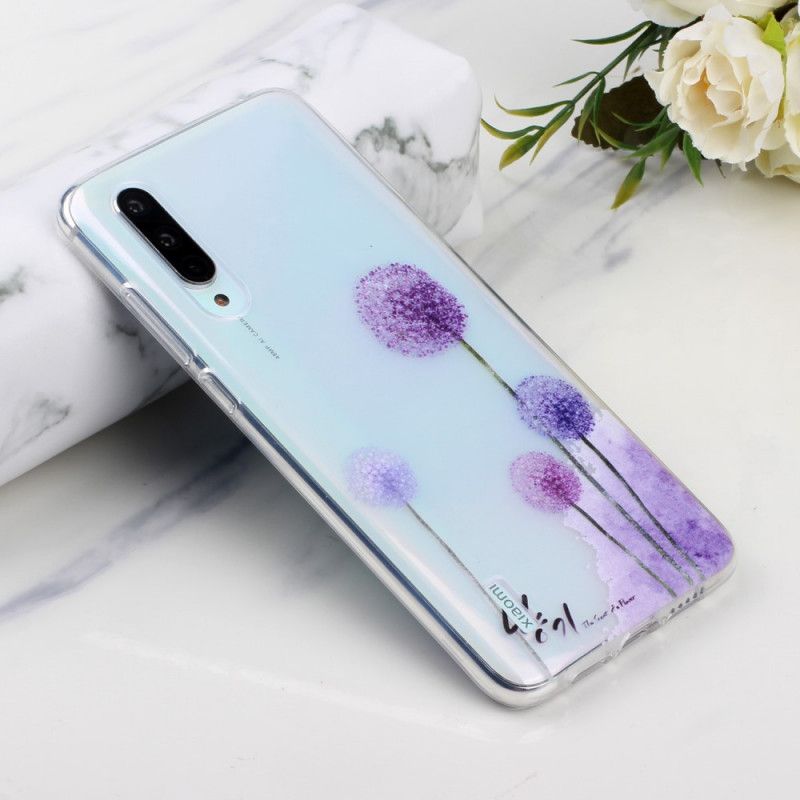 Etui Xiaomi Mi A3 Przezroczyste Kolorowe Mlecze