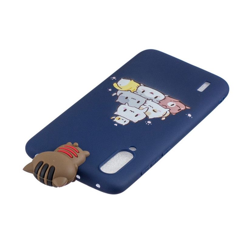 Etui Xiaomi Mi A3 Stos Kotów 3D Etui Ochronne