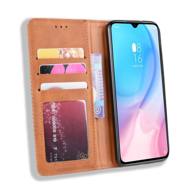 Flip Kotelot Xiaomi Mi A3 Stylizowany Efekt Skóry W Stylu Vintage