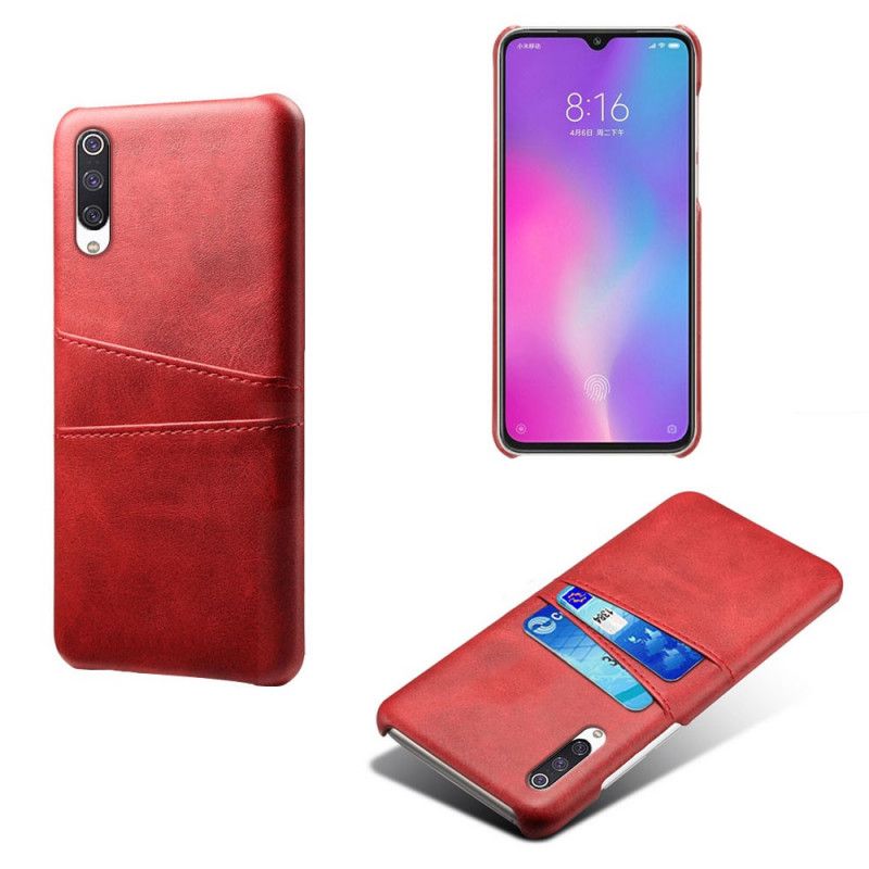 Futerały Xiaomi Mi A3 Etui na Telefon Etui Na Karty Z Efektem Skóry