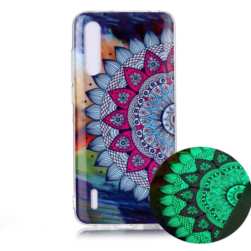 Futerały Xiaomi Mi A3 Etui na Telefon Mandala W Kolorze Fluorescencyjnym