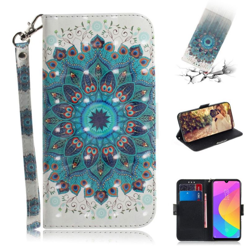 Obudowa Xiaomi Mi A3 Etui na Telefon Mistrzowska Mandala Ze Stringami