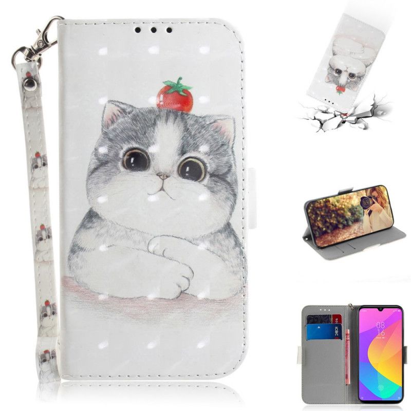 Obudowa Xiaomi Mi A3 Etui na Telefon Pomidor Na Stringach Cat