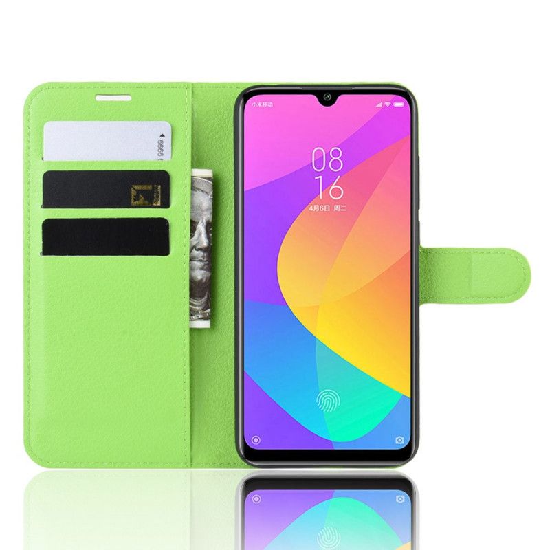 Skórzany Futerał Xiaomi Mi A3 Etui na Telefon Efekt Skóry Lychee Premium