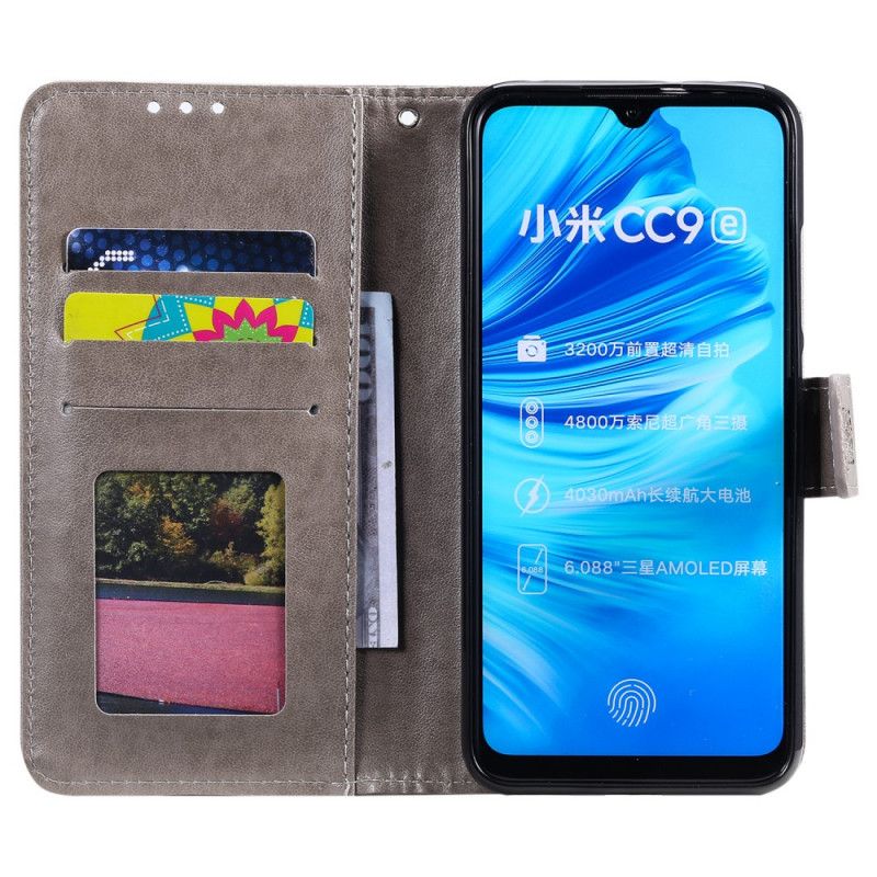 Skórzany Futerał Xiaomi Mi A3 Etui na Telefon Sowy Zakochane W Stringach