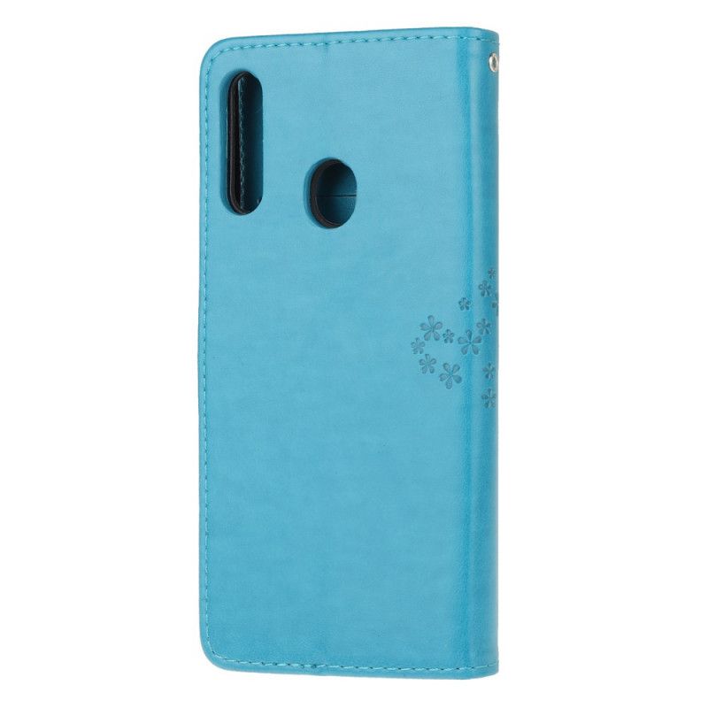 Etui Folio Samsung Galaxy A20s Czerwony Czarny Sowy Choinkowe I Rzemieślnicze Etui Ochronne