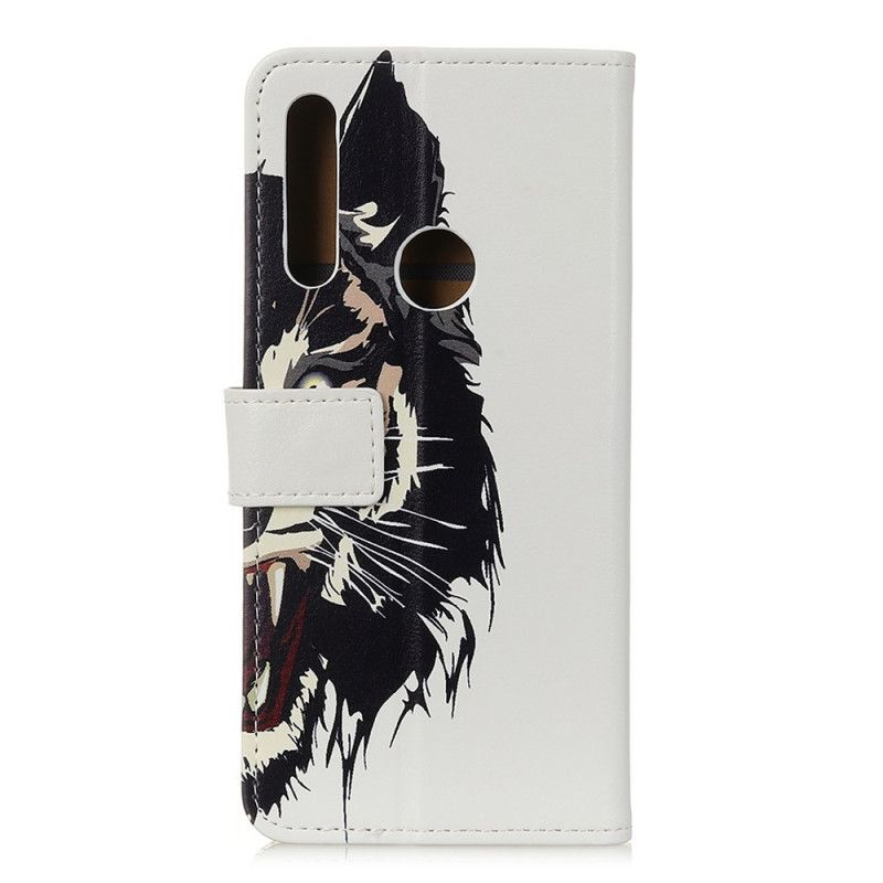 Etui Folio Samsung Galaxy A20s Dziki Tygrys