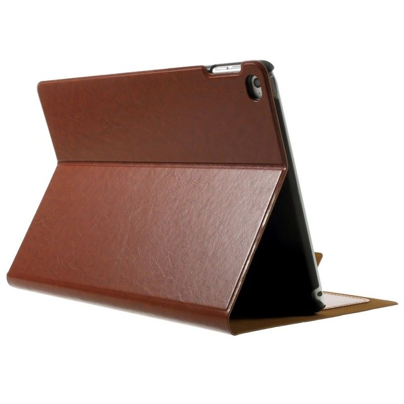 Etui Folio iPad Air / Air 2 Cyjan Fioletowy Imitacja Skóry Etui Ochronne