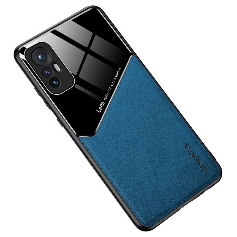 Etui do Xiaomi 12 Pro Magnetyczny Efekt Skóry