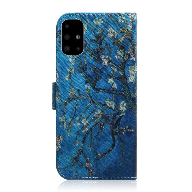 Etui Folio Samsung Galaxy A51 Kwitnąca Gałąź Etui Ochronne