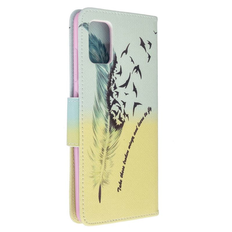 Etui Folio Samsung Galaxy A51 Naucz Się Latać