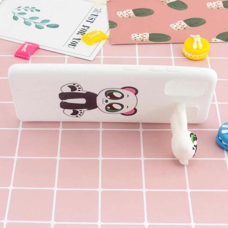 Etui Samsung Galaxy A51 3D Słodka Panda Etui Ochronne