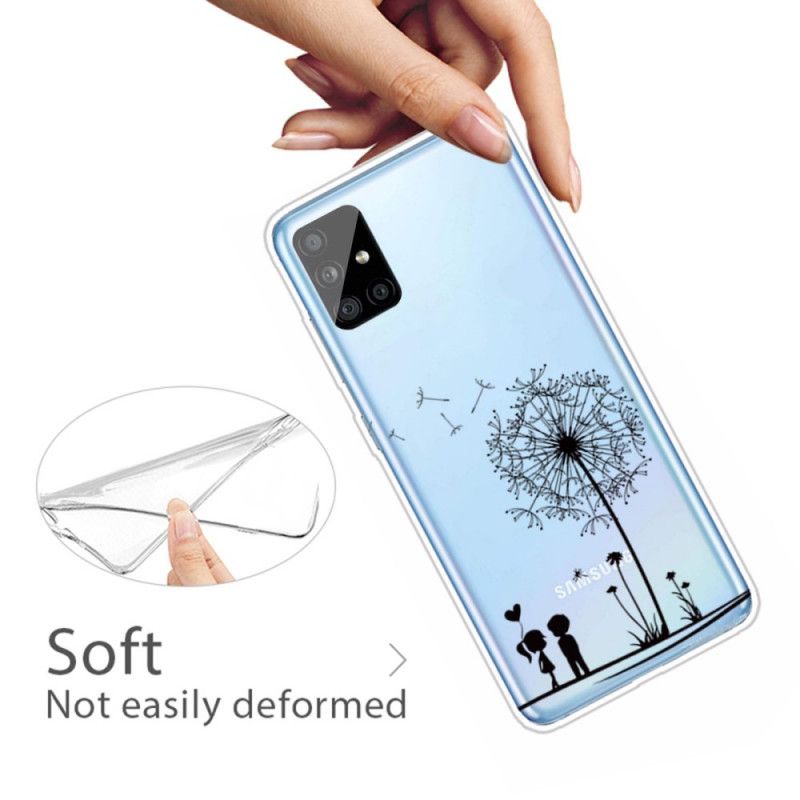 Etui Samsung Galaxy A51 Miłość Mniszka Lekarskiego