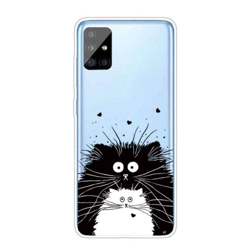 Etui Samsung Galaxy A51 Obserwuj Koty