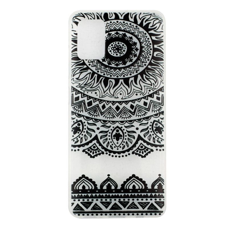 Etui Samsung Galaxy A51 Przezroczysta Mandala Kwiatowa