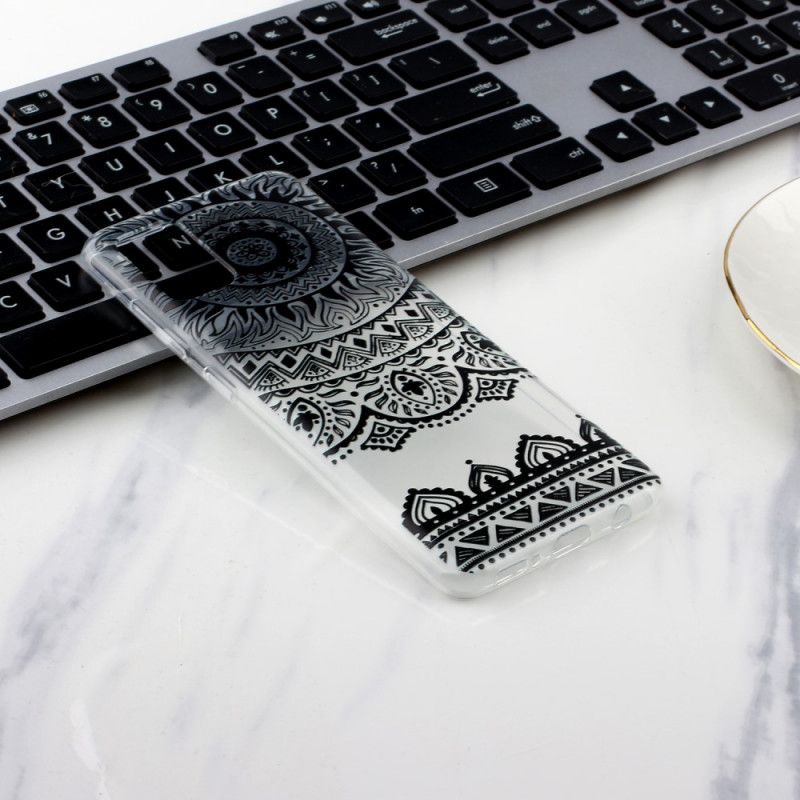 Etui Samsung Galaxy A51 Przezroczysta Mandala Kwiatowa