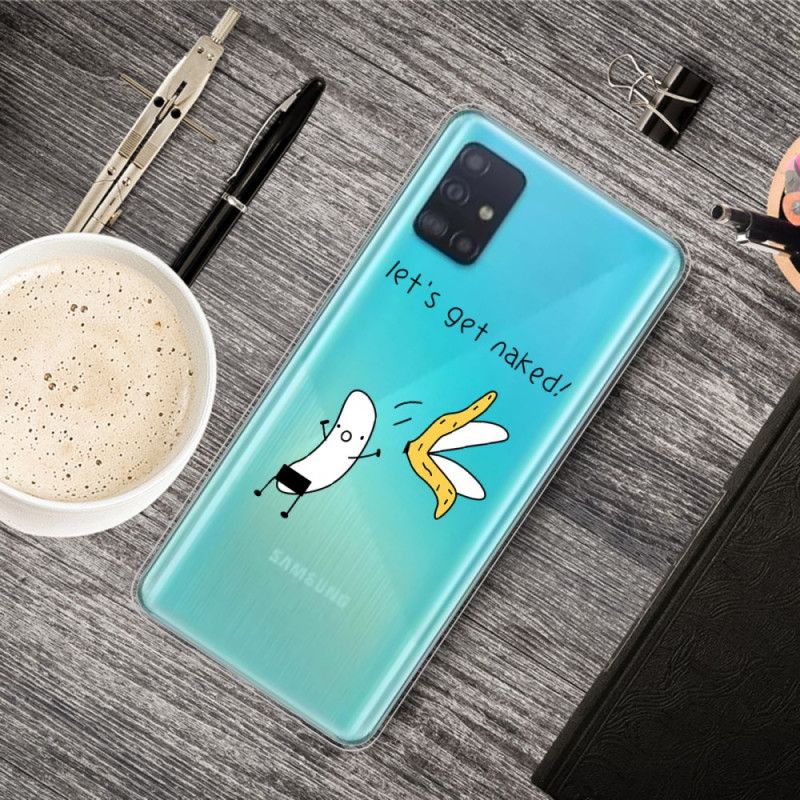 Futerały Samsung Galaxy A51 Etui na Telefon Banan Rozbierzmy Się