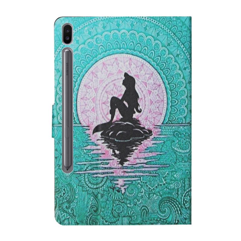 Etui Folio Samsung Galaxy Tab S6 Mandala Syreny Etui Ochronne