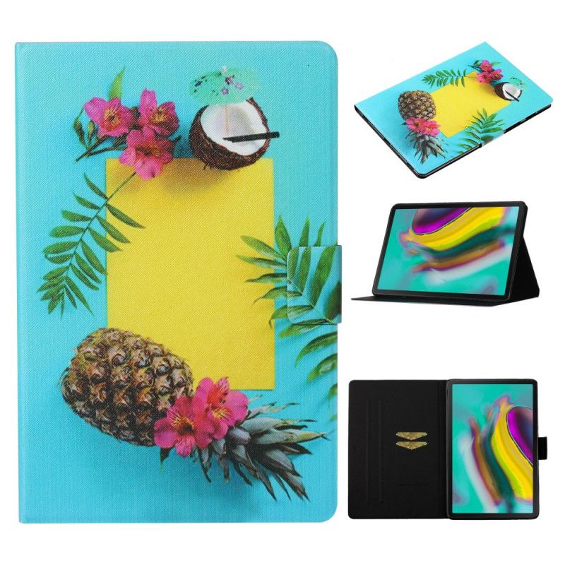 Etui Folio Samsung Galaxy Tab S6 Owoce Egzotyczne Etui Ochronne