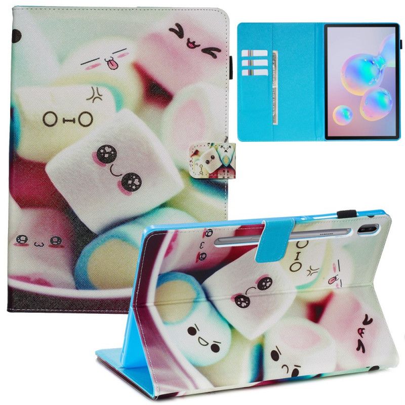 Etui Folio Samsung Galaxy Tab S6 Zabawne Pianki Etui Ochronne