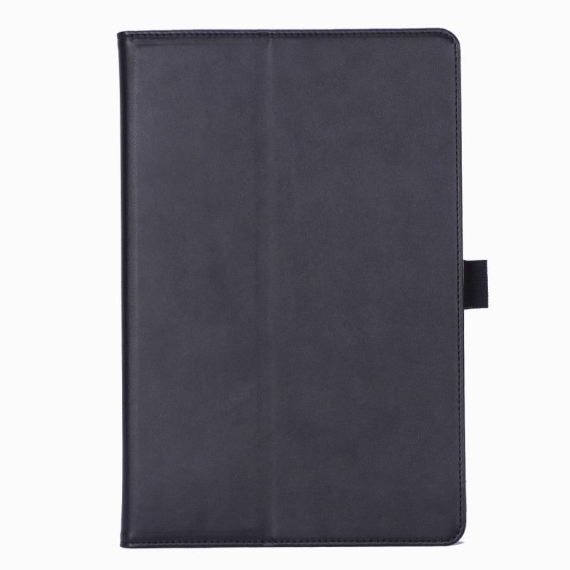 Etui Samsung Galaxy Tab S6 Fioletowy Czarny Styl Skórzany Z Paskiem Etui Ochronne