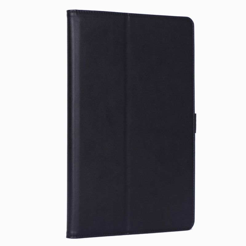 Etui Samsung Galaxy Tab S6 Fioletowy Czarny Styl Skórzany Z Paskiem Etui Ochronne