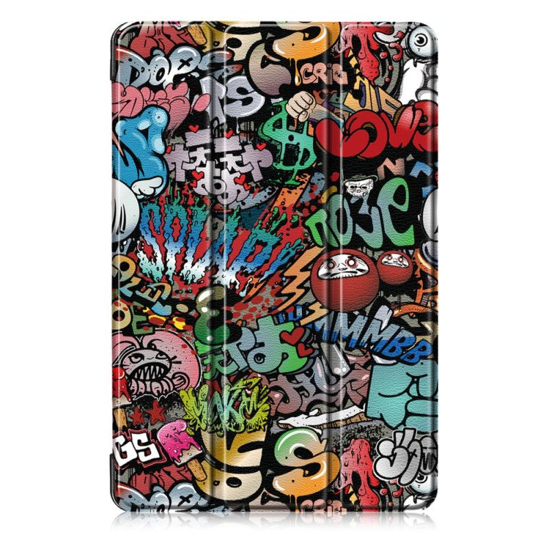 Smart Case Samsung Galaxy Tab S6 Uchwyt Na Ołówek Graffiti