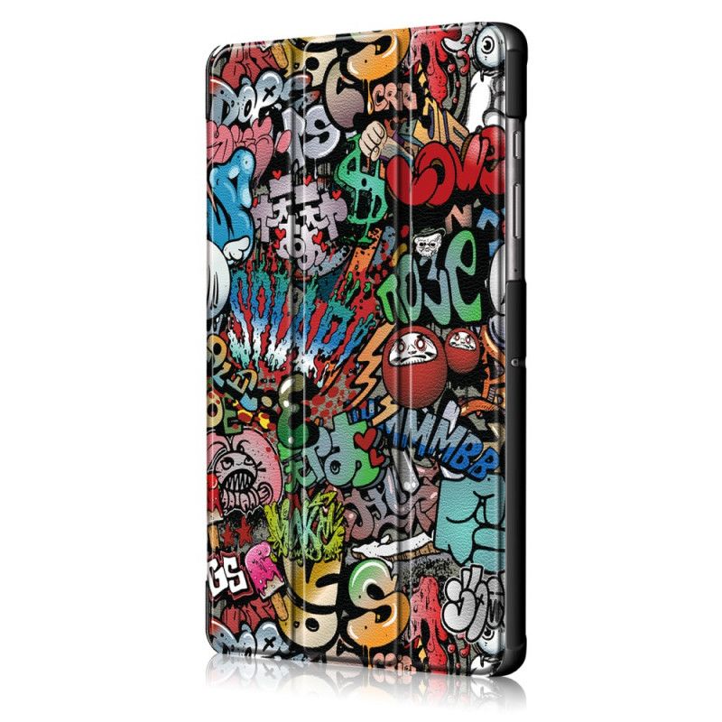 Smart Case Samsung Galaxy Tab S6 Uchwyt Na Ołówek Graffiti