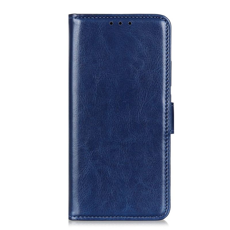 Etui Folio Sony Xperia 10 II Biały Czarny Finezyjna Imitacja Skóry