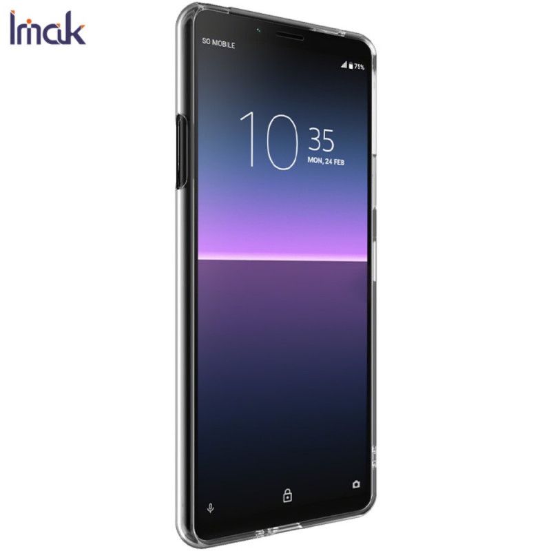 Futerały Sony Xperia 10 II Etui na Telefon Przezroczysta Seria Imak Ux-5