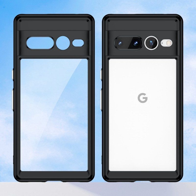 Futerały do Google Pixel 7 Pro Woskowana Sztuczna Skóra