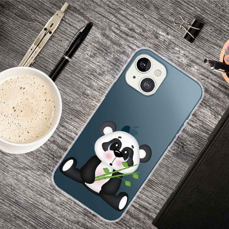 Futerały do iPhone 14 Plus Bezszwowa Smutna Panda