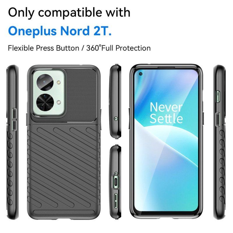 Futerały do OnePlus Nord 2T 5G Silikonowy Diagonalny