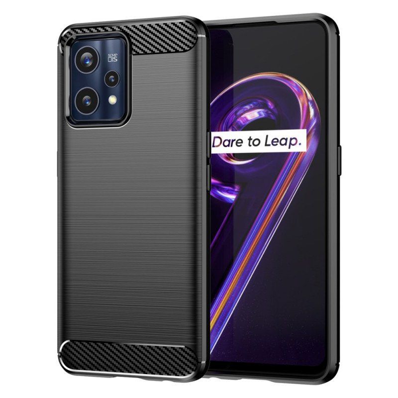 Futerały do Realme 9 Pro Plus Szczotkowane Włókno Węglowe